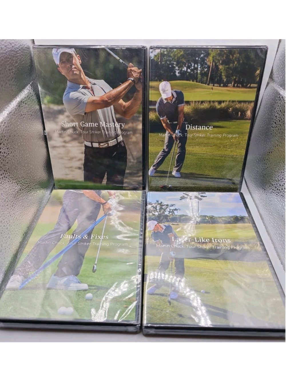 Martin Chuck : The Tour Striker Training Program DVD Set of 4 New Sealed